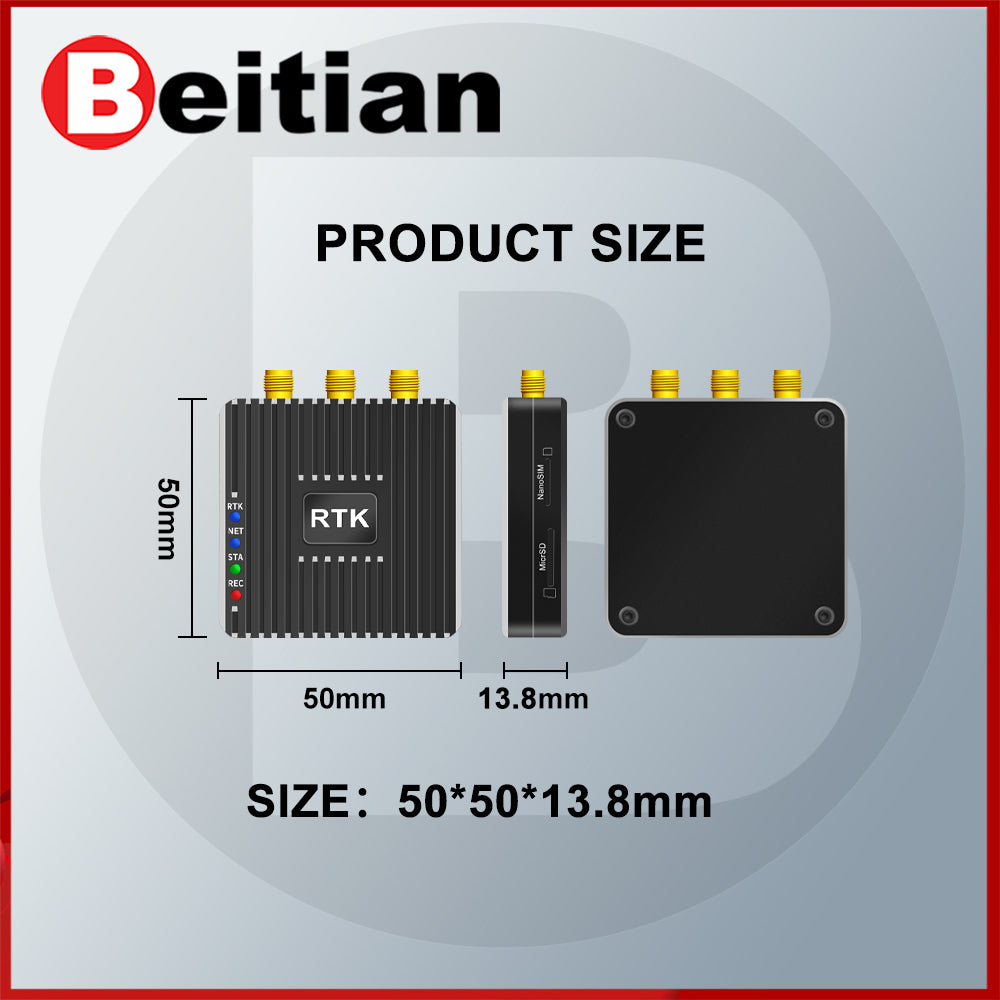 Beitian GNSS receiver UM982 module RTK high-precision centimeter-level differential positioning  BG-410 Beitian GNSS receiver UM982 module RTK high-precision centimeter-level differential positioning  BG-410